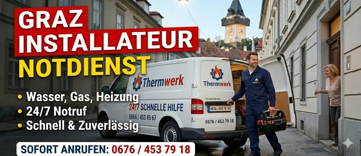 Installateur Notdienst Graz